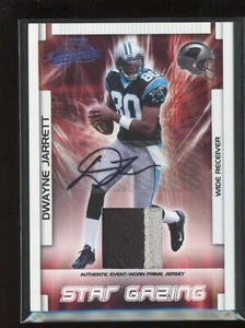2007 Playoff Absolute Memorabilia Dwayne Jarrett Patch Auto #/5 #SG-2 - Picture 1 of 2