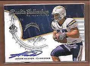 A9670- 2008 SP Authentic #238 Jacob Hester RC Auto /999 SAMPLE - Picture 1 of 2