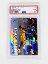 1999-00 Fleer Force Forcefield #2 Kobe Bryant PSA 9 Los Angeles Lakers HOF