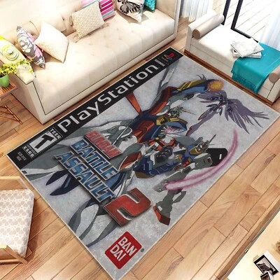 Gundam: Alfombra Battle Assault 2, Alfombra Cubierta Playstation, Alfombra Sala Gamer, Personalizada Foto 1 de 4