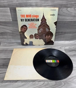 THE WHO SINGS SINGS MY GENERATION VINYL RECORD LP MONO 1966 DECCA, 33 RPM VG+ - Picture 1 of 6
