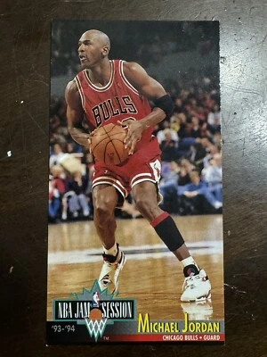 1993-94 Fleer Michael Jordan NBA Jam Session Card #33 Long Card - Image 1 of 2