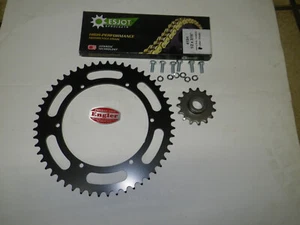 Kettensatz Hercules ZX1 ZX 1 15 / 53 Z Kettenrad Ritzel Kette 415H - Picture 1 of 4