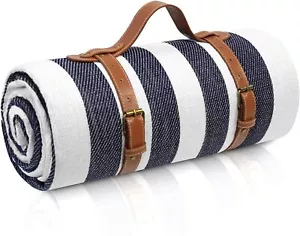 80”x 80” Picnic Blanket Extra Large, Waterproof and Foldable Beach Blanket - Picture 1 of 8