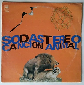 Soda Stereo - Cancion Animal LP 12" Argentina VG+/VG+ CBS 1990 1ST Edition! - Picture 1 of 6
