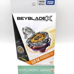 Lancia Scorpione 0-70Z Takara Tomy Beyblade X UX-14 Nuova Giappone - Foto 1 di 12