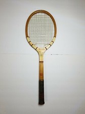 Wilson Maureen Connolly Autograph Speed-Flex Fibre Face Tennis Racquet Vintage