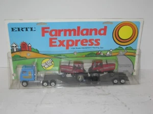 1/64 INTERNATIONAL 5088 EQUIPMENT HAULING SET NIB cabover/1985 vintage - Picture 1 of 2