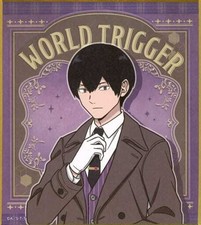 World trigger yesterday Shuji Miwa Shikishi Card daily toy Collection itself D6