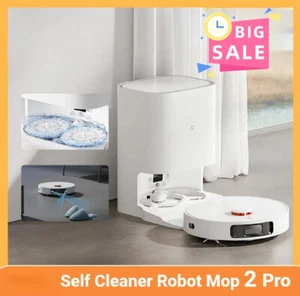 Robot Vacuum Cleaner Mop Pro/2Pro Self Cleaning Home Sweeping Cyclone Suction - Picture 1 of 18