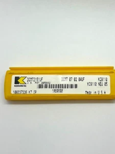3PC KENNAMETAC DCMT2151UF DCMT 07 02 04UF KC9110 - Picture 1 of 2