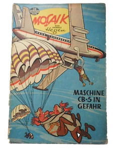 DDR Comic Mosaik Digedags Nr. 38 Maschine CB-5 in Gefahr Jan. 1960 guter Zustand - Bild 1 von 3