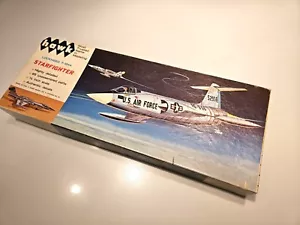 Hawk 1/48 Lockheed F104 Starfighter Model Kit 504-100 Open 1964 FREE SHIPPING - Picture 1 of 9