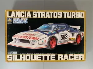 Modellino vintage Aoshima scala 1/24 Lancia Stratos Turbo Silhouette - Foto 1 di 5