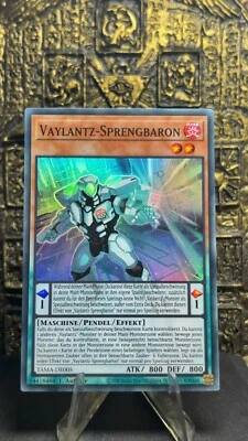 Yu-Gi-Oh! VAYLANTZ-SPRENGBARON TAMA-DE005 SUPER RARE 1. AUFLAGE NEAR MINT - Bild 1 von 4