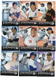 Stepping Up 2015 Topps Series 2 Complete Insert Set (20 Cards) Koufax Rivera HOF - Picture 1 of 1