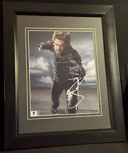 Hugh Jackman Signed Framed 8x10 X-Men Wolverine Photo Autographed Global GA COA - Picture 1 of 5