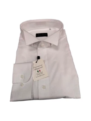 CAMICIA UOMO DIPLOMATICA BIANCA MARIO FERRARA - Immagine 1 di 4