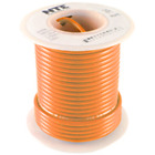 Nte Electronics Wt22 03 25 Wire Teflon 22 Gauge Orange 25