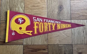 Vintage 1970’s San Francisco Forty Niners 49ers Pennant NFL Football - Bild 1 von 5