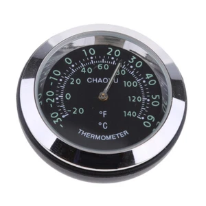 Car Dashboard /Outdoor Temperature Display Black - Picture 1 of 3
