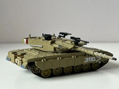 Merkava III-1990 Israel Battle Military Tank Model Diecast 1:72 Scale Amercom - Image 1 of 4