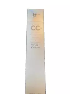 it Cosmetics CC+Full Coverage Color Correcting Foundation SPF BS 50 Medium - Picture 1 of 2