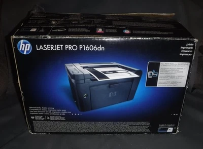 HP LaserJet Pro P1606dn Workgroup Laser Printer - Image 1 of 4