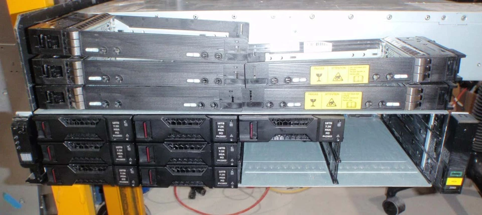 HPE MSA 2060 10GbE iSCSI LFF R0Q75A-SAN-7x 18TB 7.2K SAS-P42803 - Image 1 of 1