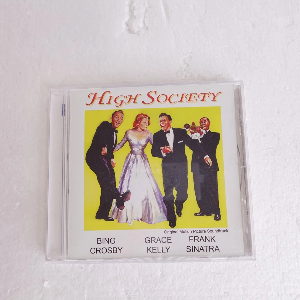 High Society Soundtrack CD Bing Crosby Frank Sinatra Jazz Original Motion Foto 1 de 4