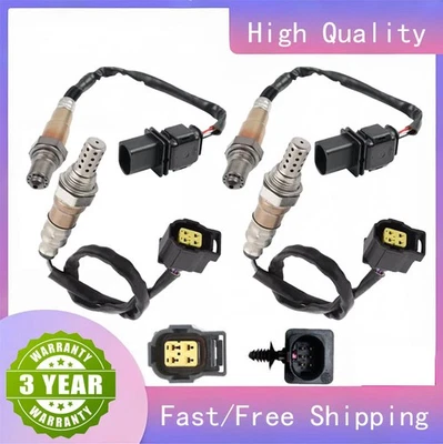 4PCS Oxygen O2 Sensor Up+Down For 2009 2010 2011 MERCEDES-BENZ SLK300 3.0L V6 US - Imagem 1 de 4