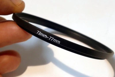 72mm to 77mm male to female threads step Up ring - Image 1 of 3