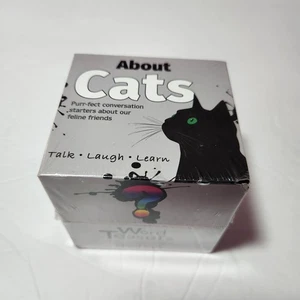 About Cats Word Teasers Game Trivia Talk Laugh Learn - New Sealed! - Picture 1 of 5