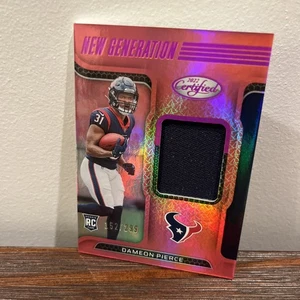 2022 Certified New Generation Mirror Pink DAMEON PIERCE NGJ-DP Patch /299 🔥 RC - Picture 1 of 5