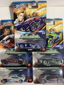 Rare - Set of 5 - ACCELERACERS 2025 Hot Wheels SILVER SERIES in Mint condition! - Picture 1 of 6