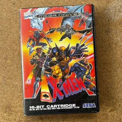 X-Men: Gambit / Nightcrawler / Wolverine / Cyclops - Sega Mega Drive Game w Case - Image 1 of 4