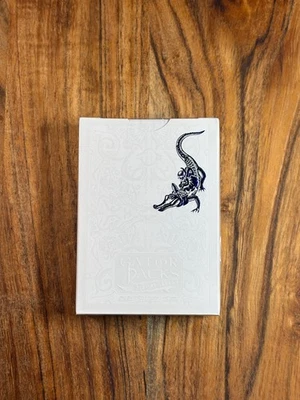 Gatorbacks Blue Metallic Playing Cards David Blaine - Image 1 of 4