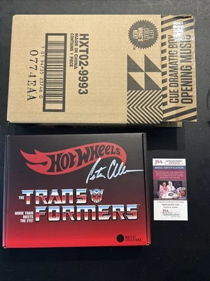 Hot Wheels Transformers Optimus Prime Mattel Creations Signed Peter Cullen JSA - Image 1 of 4