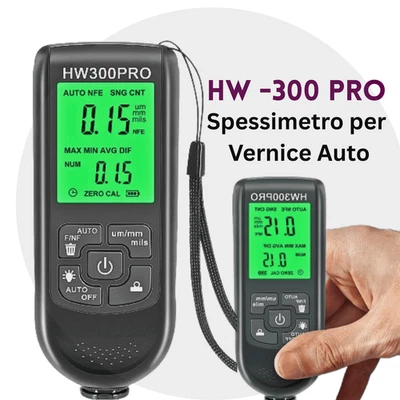 Lacktester, Schichtdickenmessgerät für Auto Lackmesser Lackprüfer Lackschichten - Bild 1 von 4