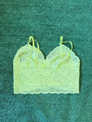 Victoria's Secret Bralette Womens Large Lace Fairy Coquette Adjustable Straps - Image 1 of 4