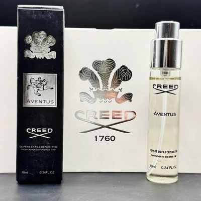 Creed Aventus Men Perfume Travel Spray 10ml/0.34oz ✦ Eau De Parfum ✦ Authentic - Image 1 of 4