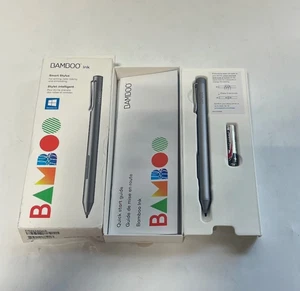 Wacom - Bamboo Ink Smart Stylus for Windows Ink; 2nd Generation - Gray - Picture 1 of 2