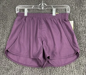 All in Motion Girl's Size XL (14-16) Mid Rise Run Shorts Grape Purple - Picture 1 of 6