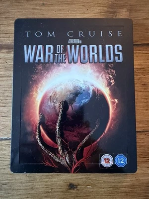 GM513 WAR OF THE WORLDS (2005)  UK EXCLUSIVE 4K BLU RAY STEELBOOK TOM CRUISE - Image 1 of 3