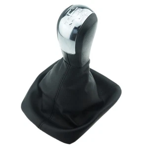 Schaltsack + Schaltknauf für Skoda Octavia 2 1Z3 Limo 1Z5 Kombi II Rahmen 5 Gang - Bild 1 von 3