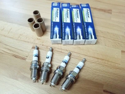 4x Pulstar iBE1H10 Plasma Core Spark Plugs fit: Honda VTX1800 y2001-2009 - Image 1 of 4