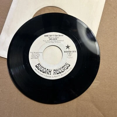 Melanie Brand New Key/Some Say I Got Devil Buddha Records 45 White - Image 1 of 4