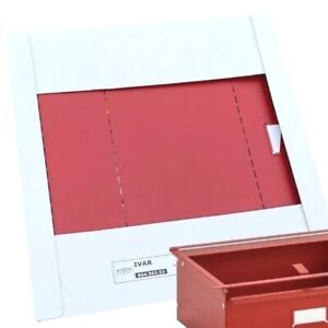 IKEA IVAR Drawer, Red 15⅜×11¾×5½" BRAND NEW 804.503.53