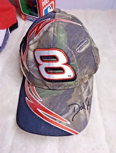 De colección Chase Authentics Nascar Dale Earnhardt #8 Realtree Camuflaje Sombrero Ajustable - Imagen 1 de 6