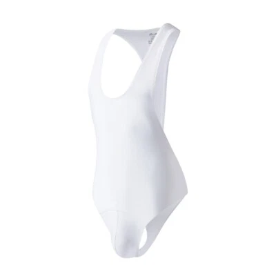 Lencería para Hombres Traje de Baño de Una Pieza Body Corte Alto Leotrado Traje de Baño de Natación Foto 1 de 4